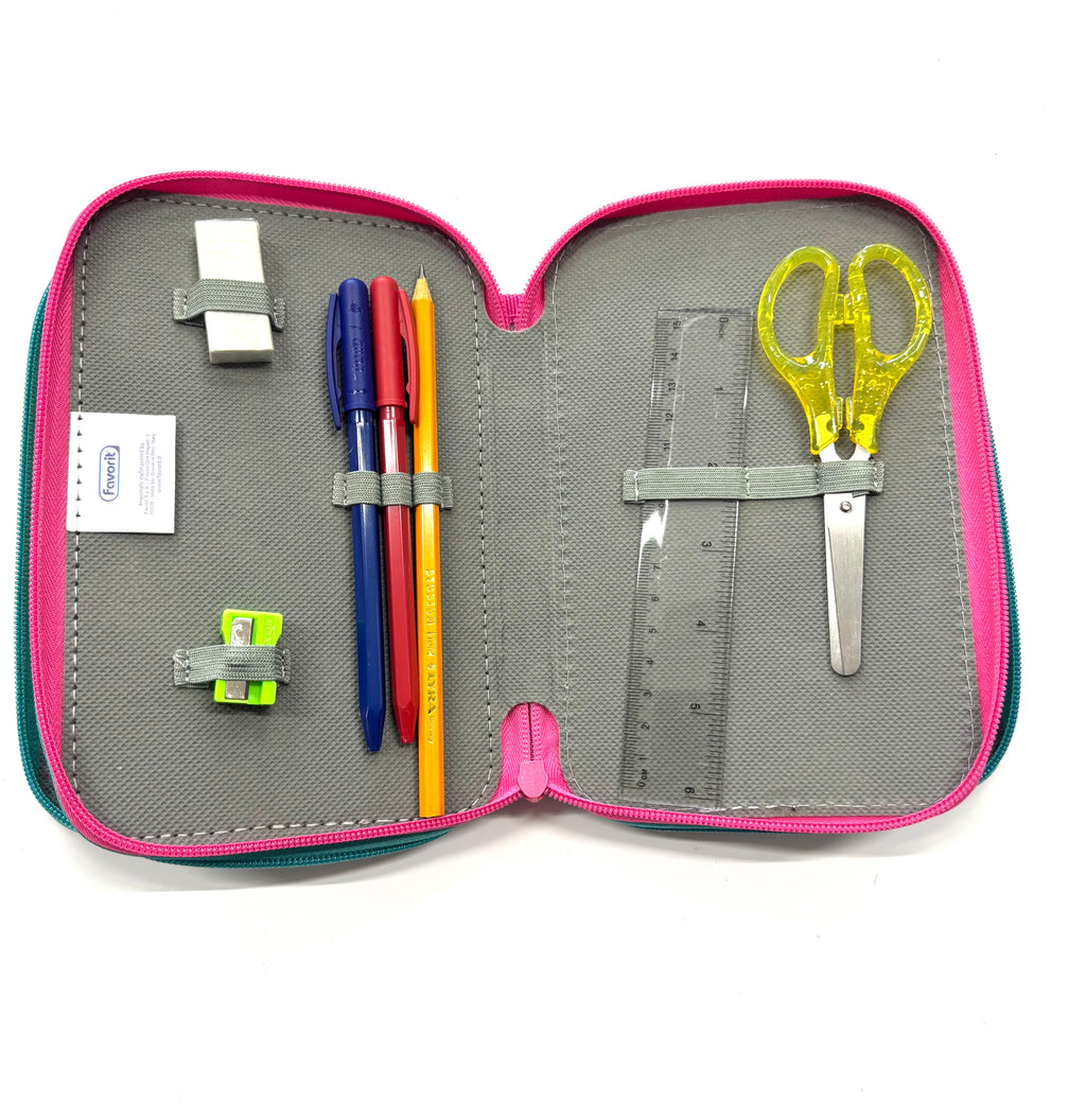 ASTUCCIO 3 ZIP PIENO ARTY SOGGETTO 2