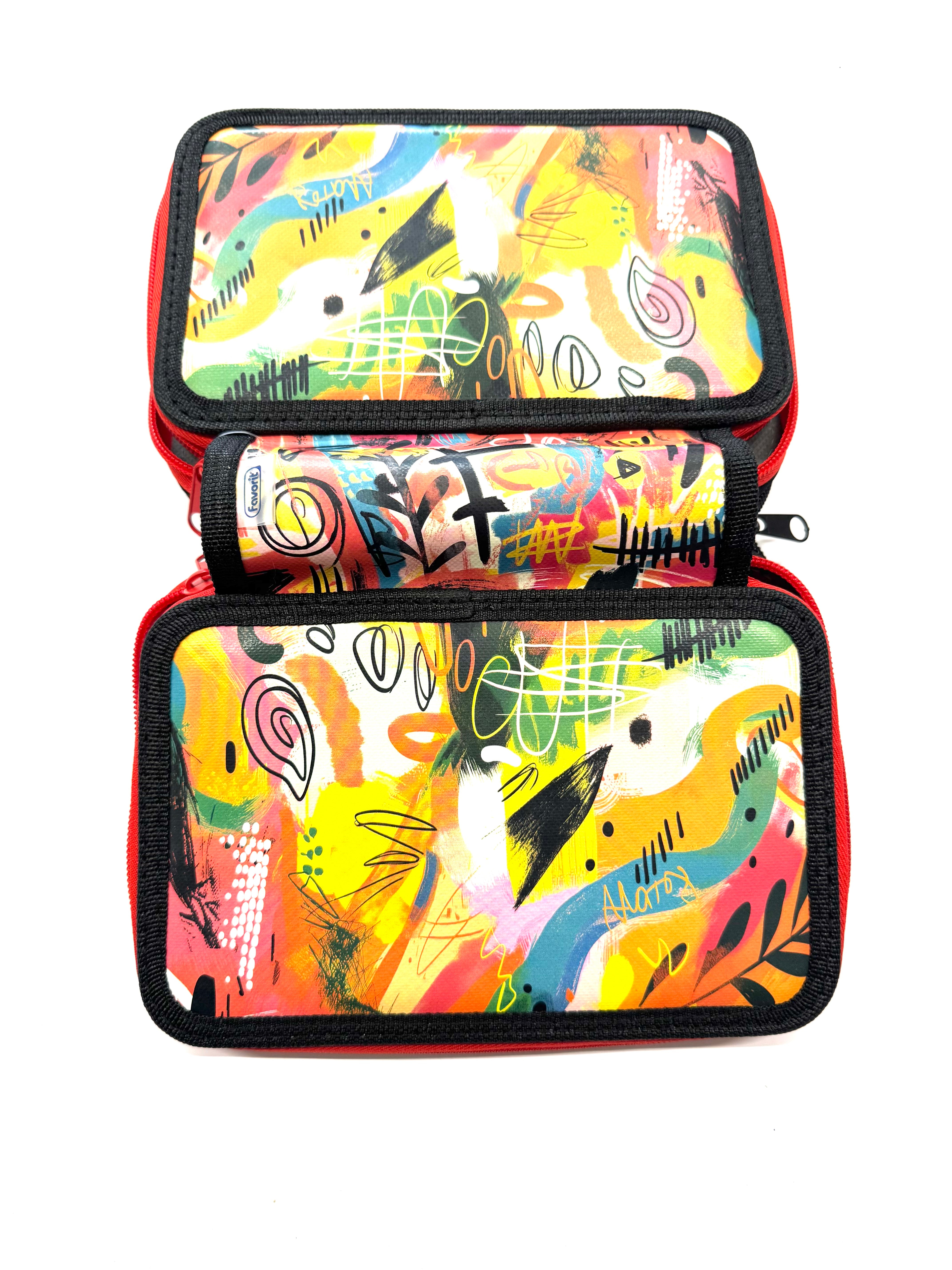 ASTUCCIO 3 ZIP PIENO ARTY SOGGETTO 1