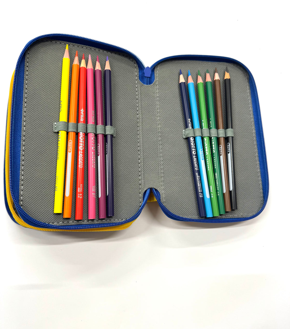 ASTUCCIO 3 ZIP PIENO ARTY FIORI COLORATI