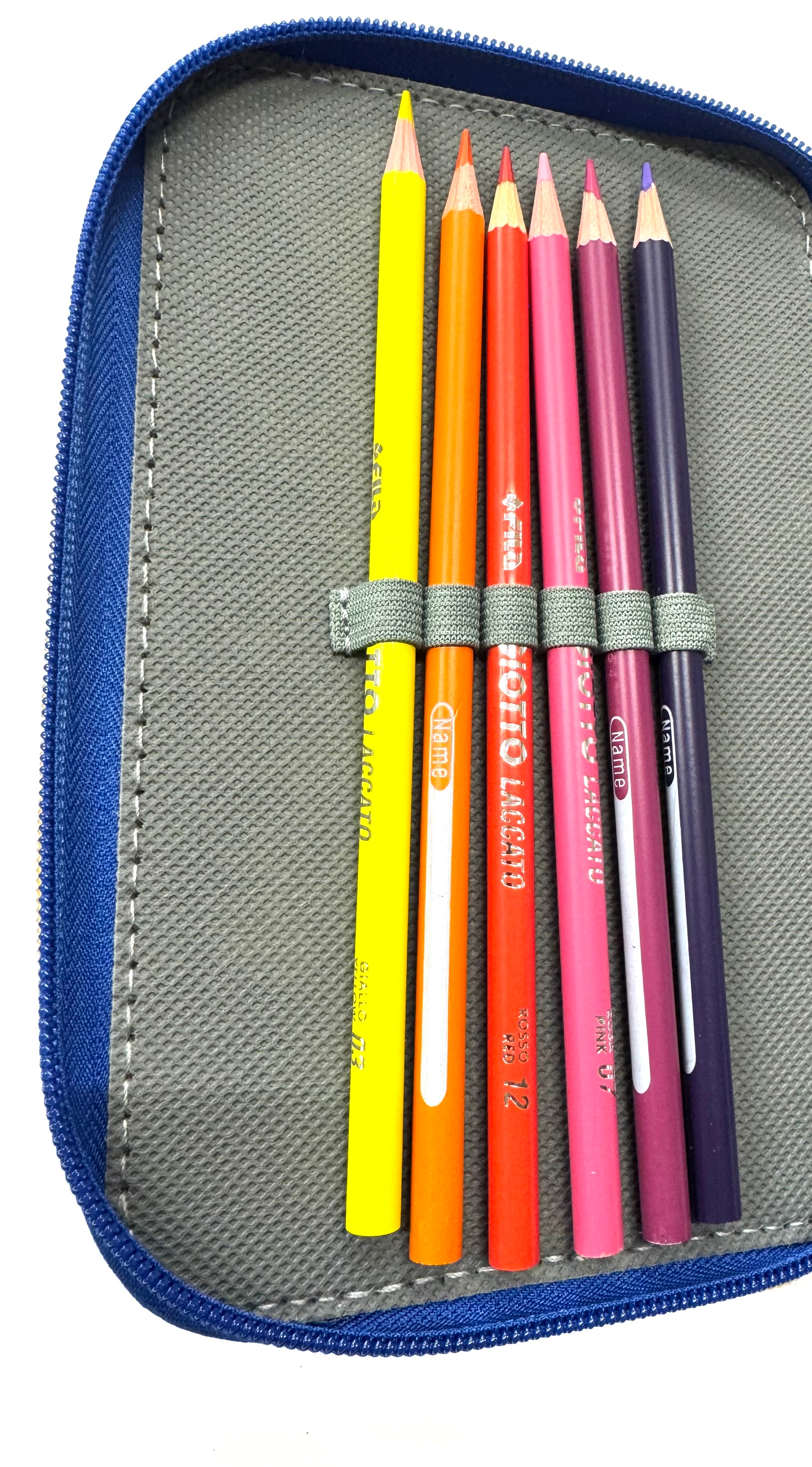 ASTUCCIO 3 ZIP PIENO ARTY FIORI COLORATI