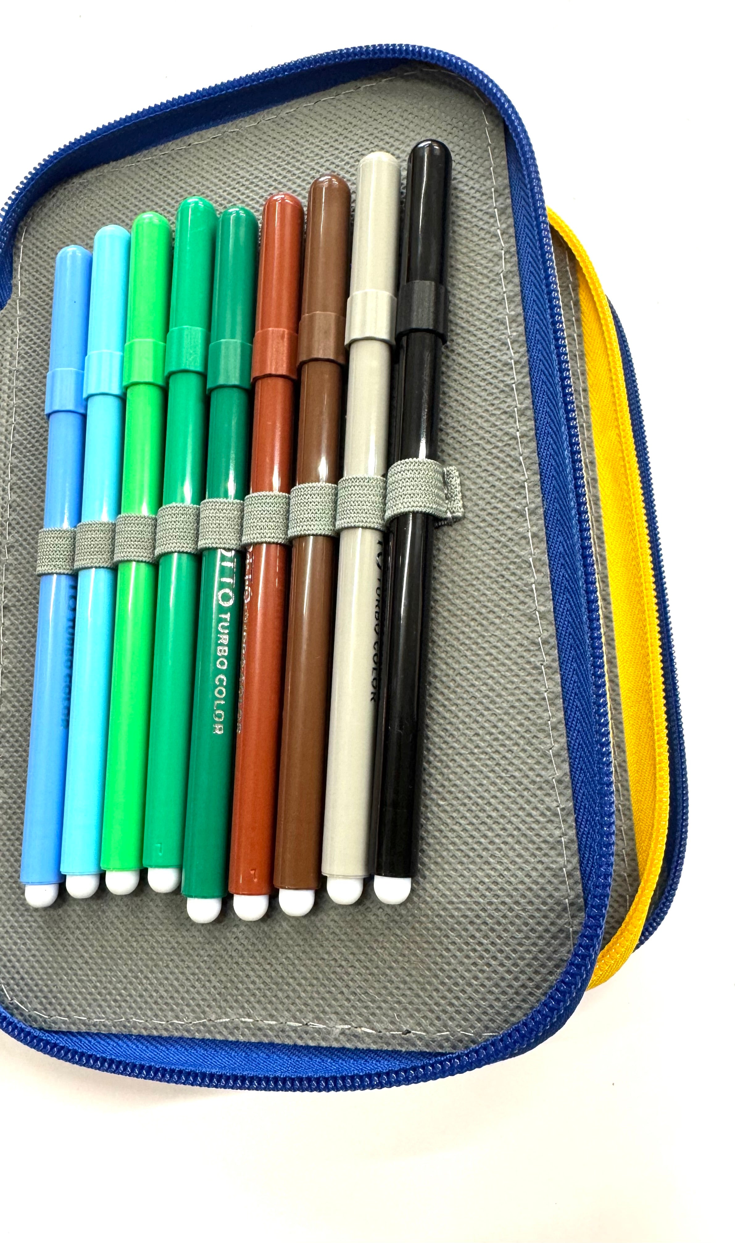 ASTUCCIO 3 ZIP PIENO ARTY FIORI COLORATI