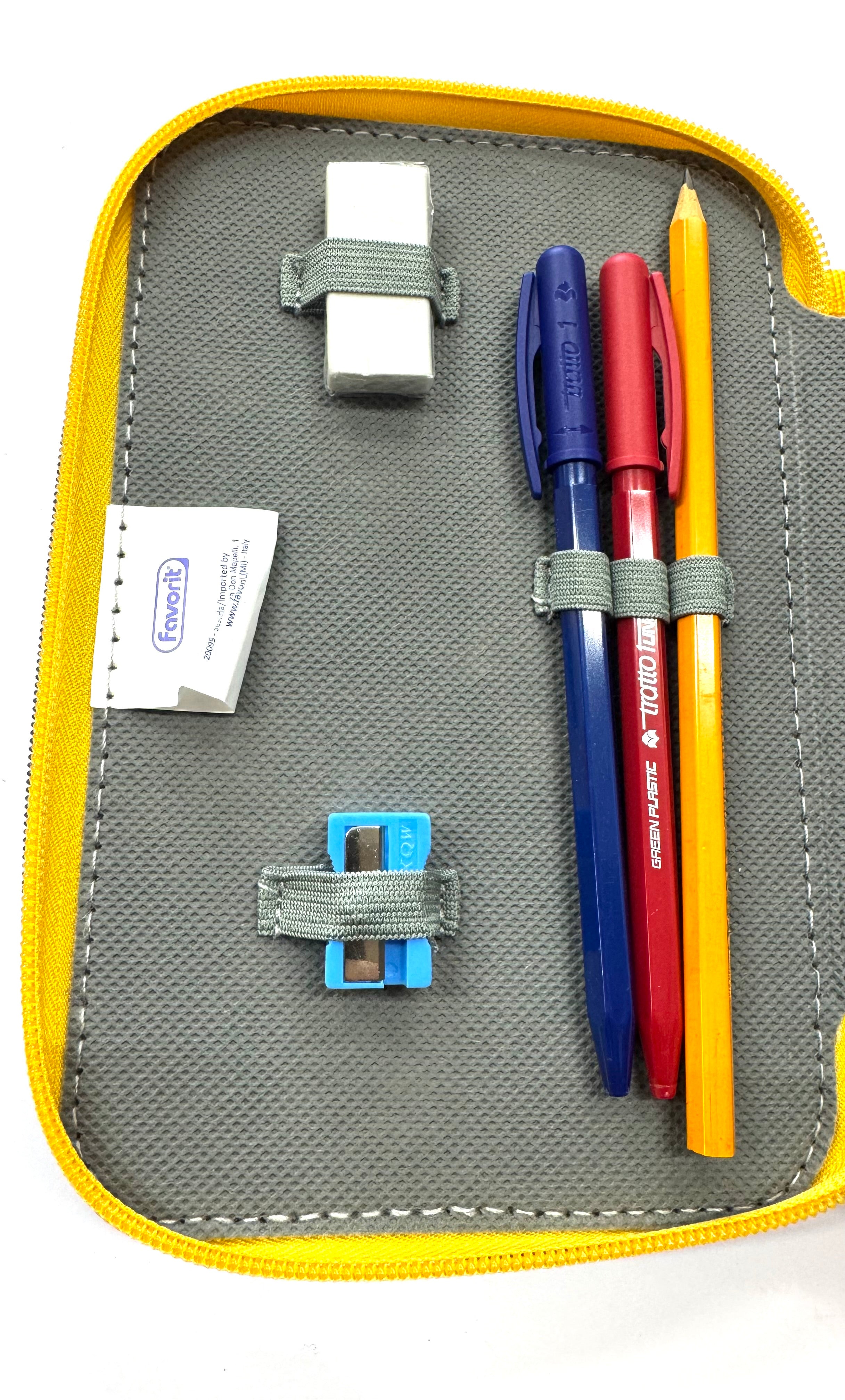 ASTUCCIO 3 ZIP PIENO ARTY FIORI COLORATI
