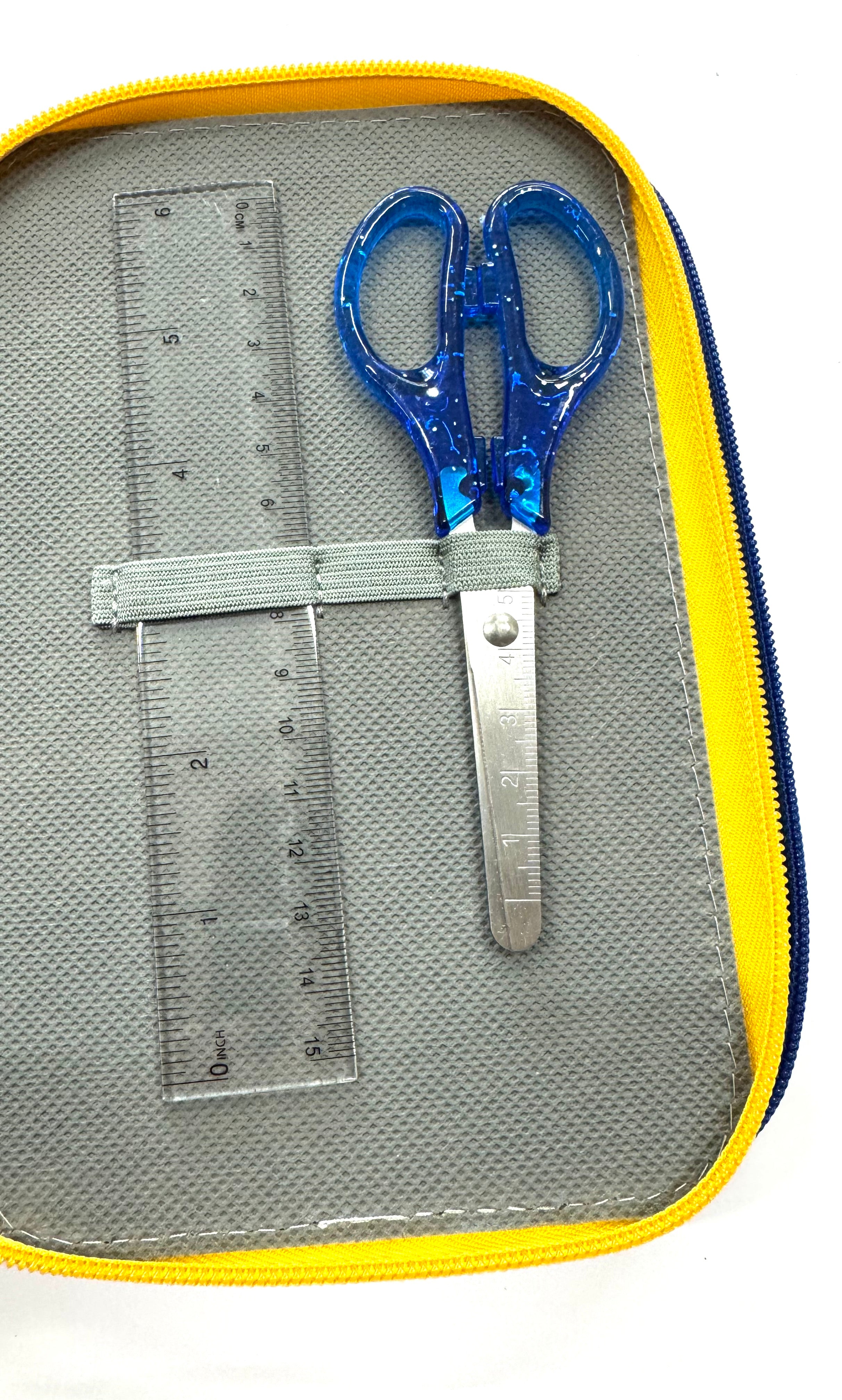 ASTUCCIO 3 ZIP PIENO ARTY FIORI COLORATI