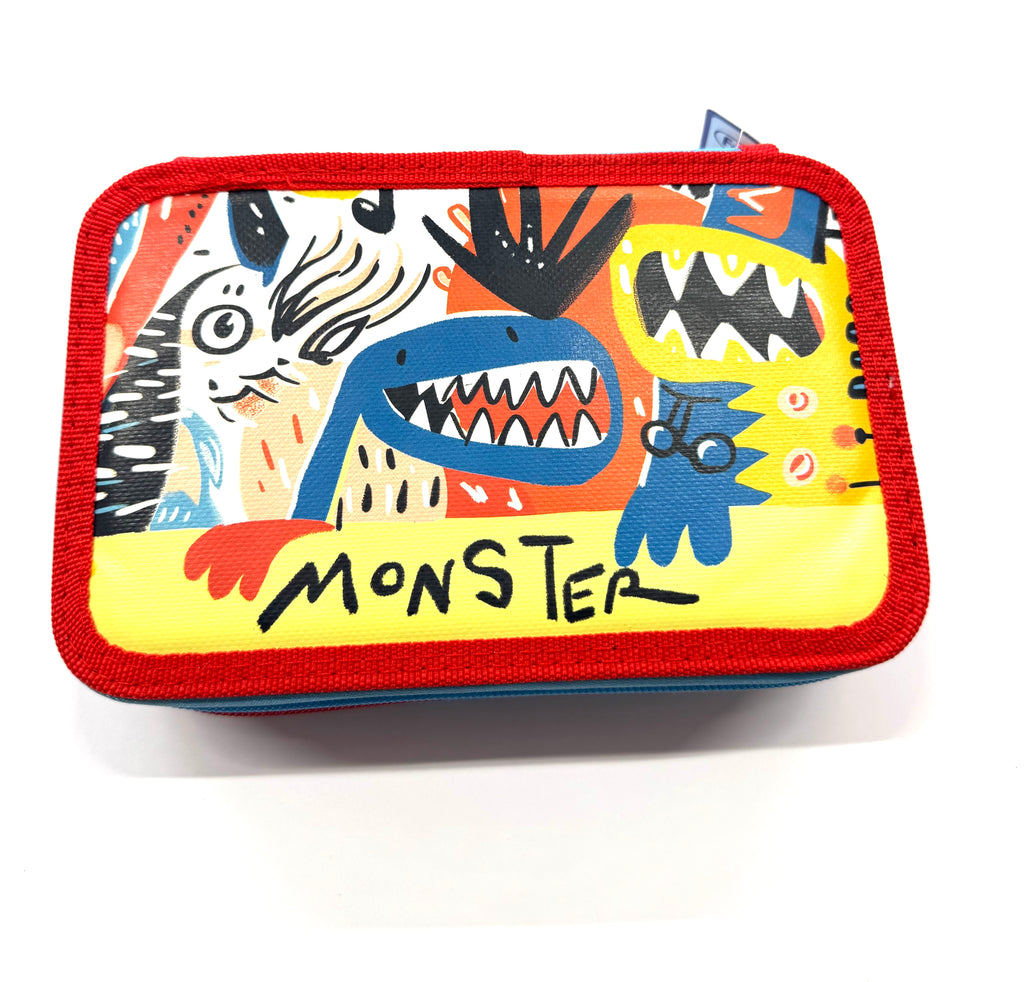 ASTUCCIO 3 ZIP PIENO ARTY MONSTER