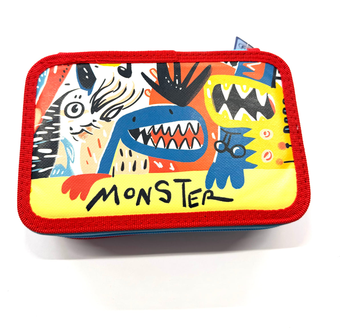 ASTUCCIO 3 ZIP PIENO ARTY MONSTER