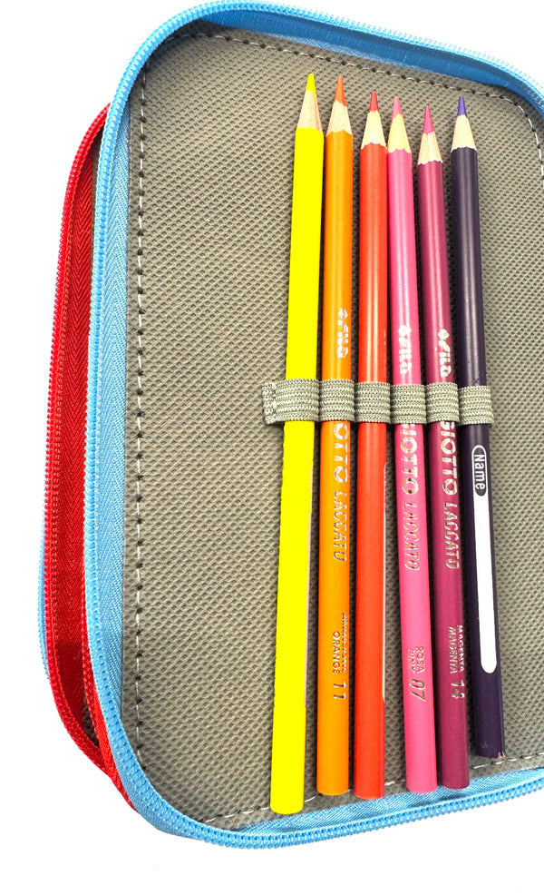 ASTUCCIO 3 ZIP PIENO ARTY MONSTER
