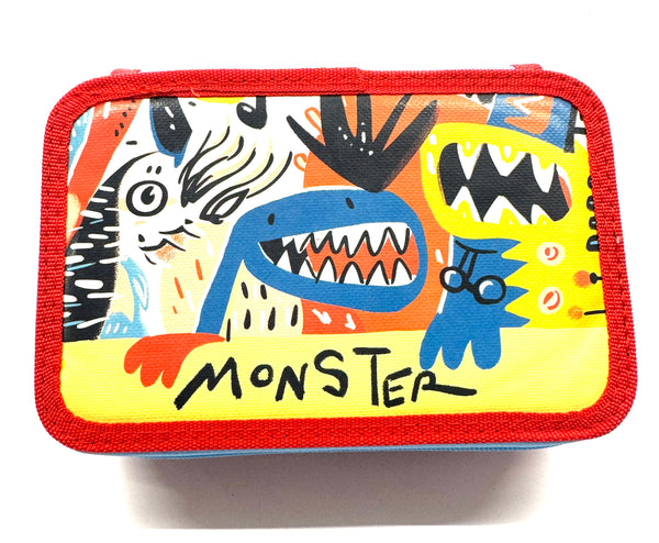 ASTUCCIO 3 ZIP PIENO ARTY MONSTER