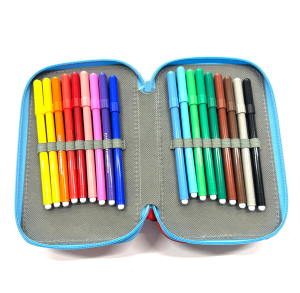 ASTUCCIO 3 ZIP PIENO ARTY MONSTER