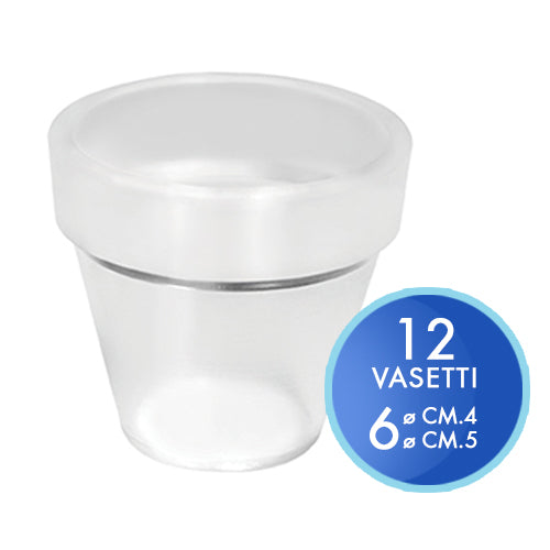 VASETTO KRISTALL - SET 12 PZ. - MISURE ASSORTITE Immagine principale del prodotto