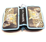 ASTUCCIO 3 ZIP PIENO ANIMAL GHEPARDO