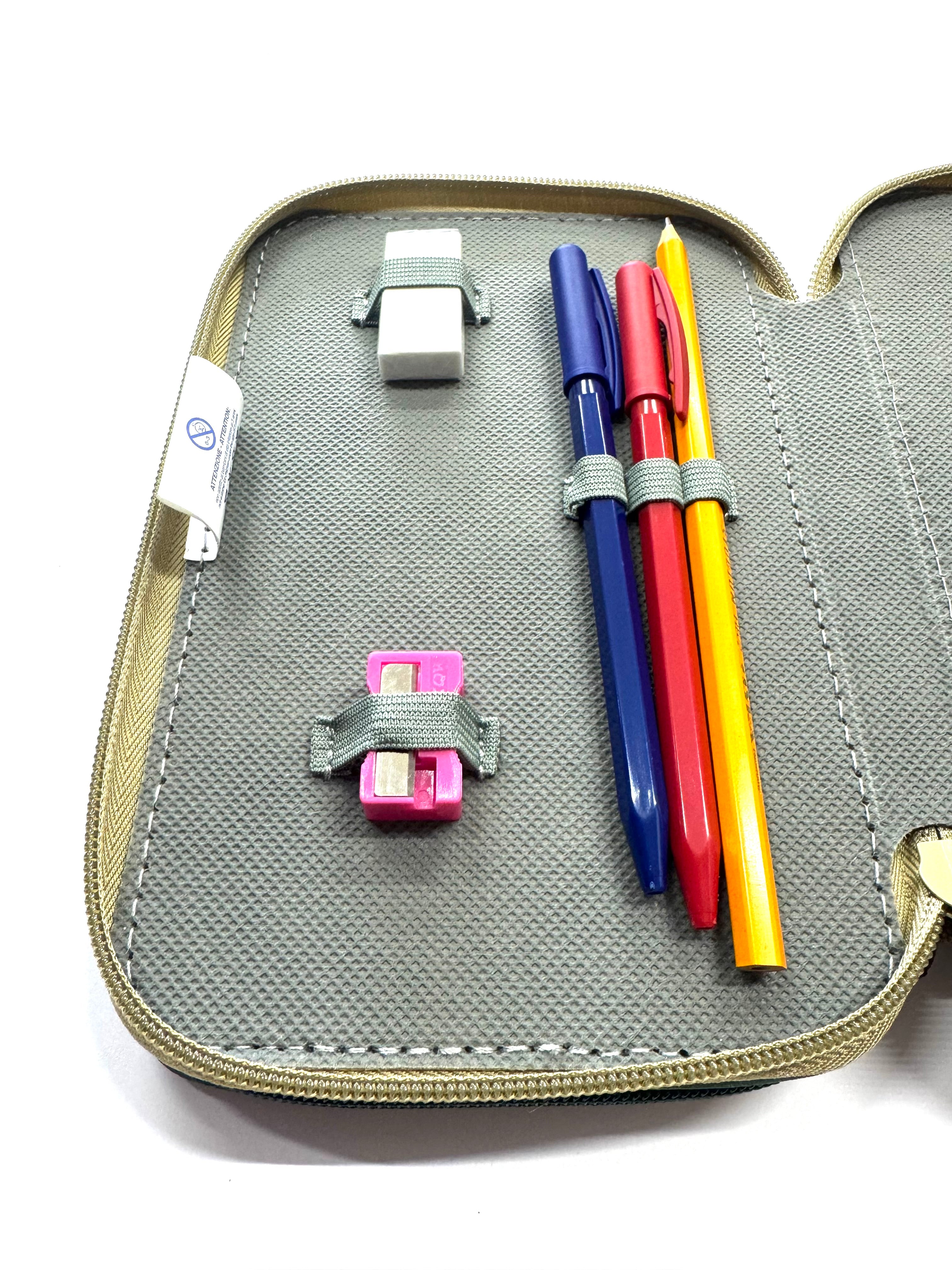 ASTUCCIO 3 ZIP PIENO ANIMAL SCIMPANZE'