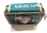 ASTUCCIO 3 ZIP PIENO ANIMAL SCIMPANZE'