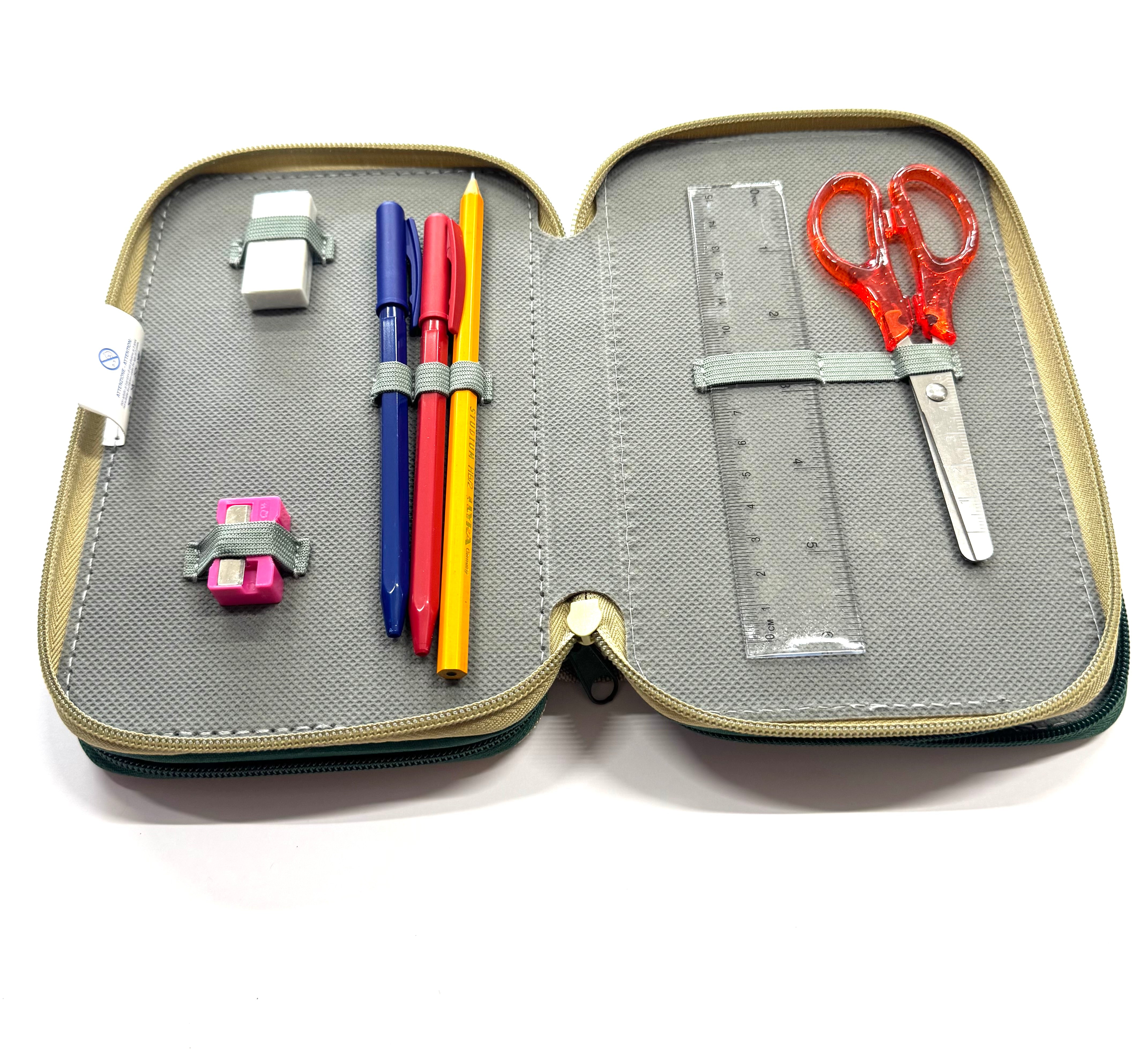 ASTUCCIO 3 ZIP PIENO ANIMAL SCIMPANZE'