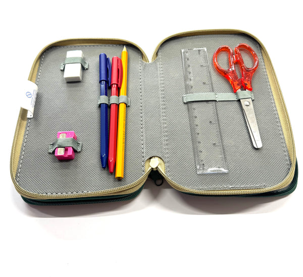 ASTUCCIO 3 ZIP PIENO ANIMAL SCIMPANZE'