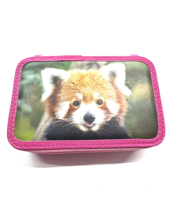 ASTUCCIO 3 ZIP PIENO ANIMAL VOLPE