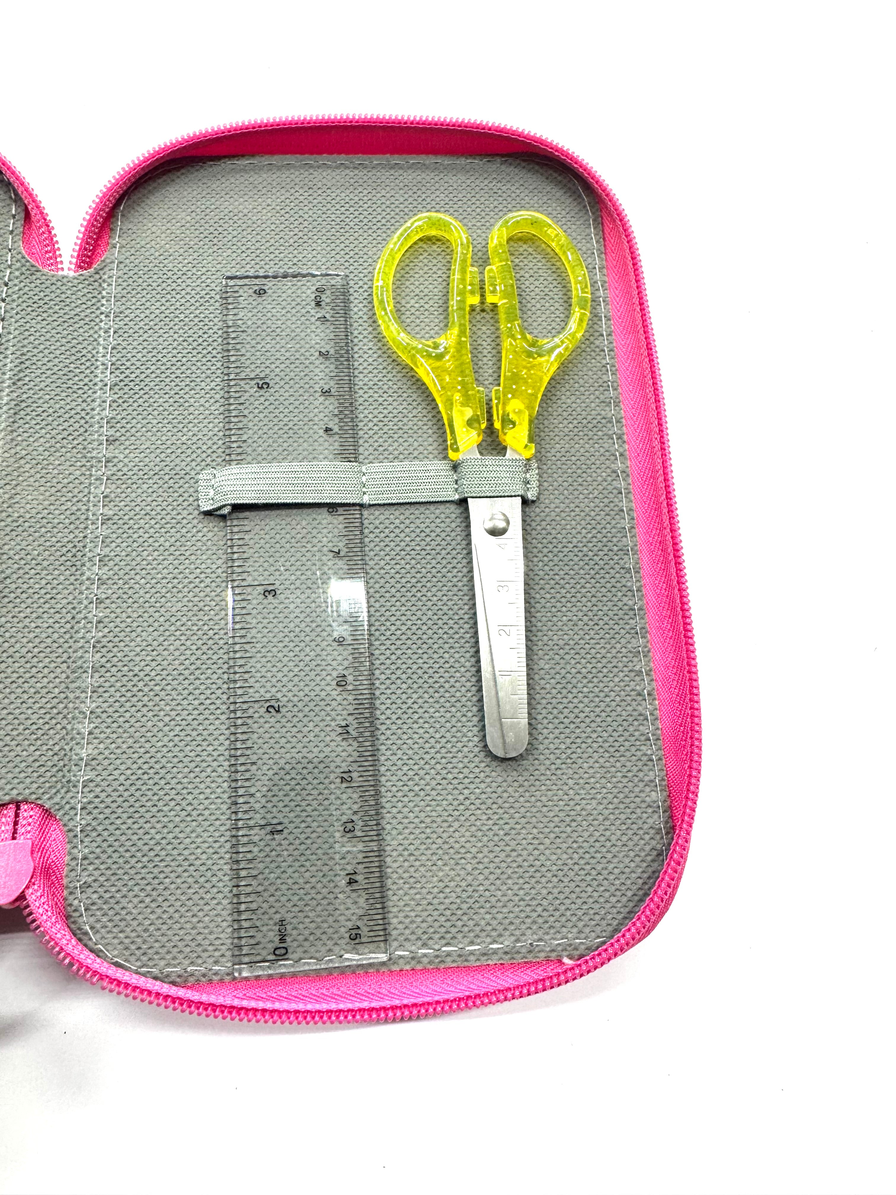 ASTUCCIO 3 ZIP PIENO ANIMAL VOLPE