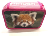 ASTUCCIO 3 ZIP PIENO ANIMAL VOLPE