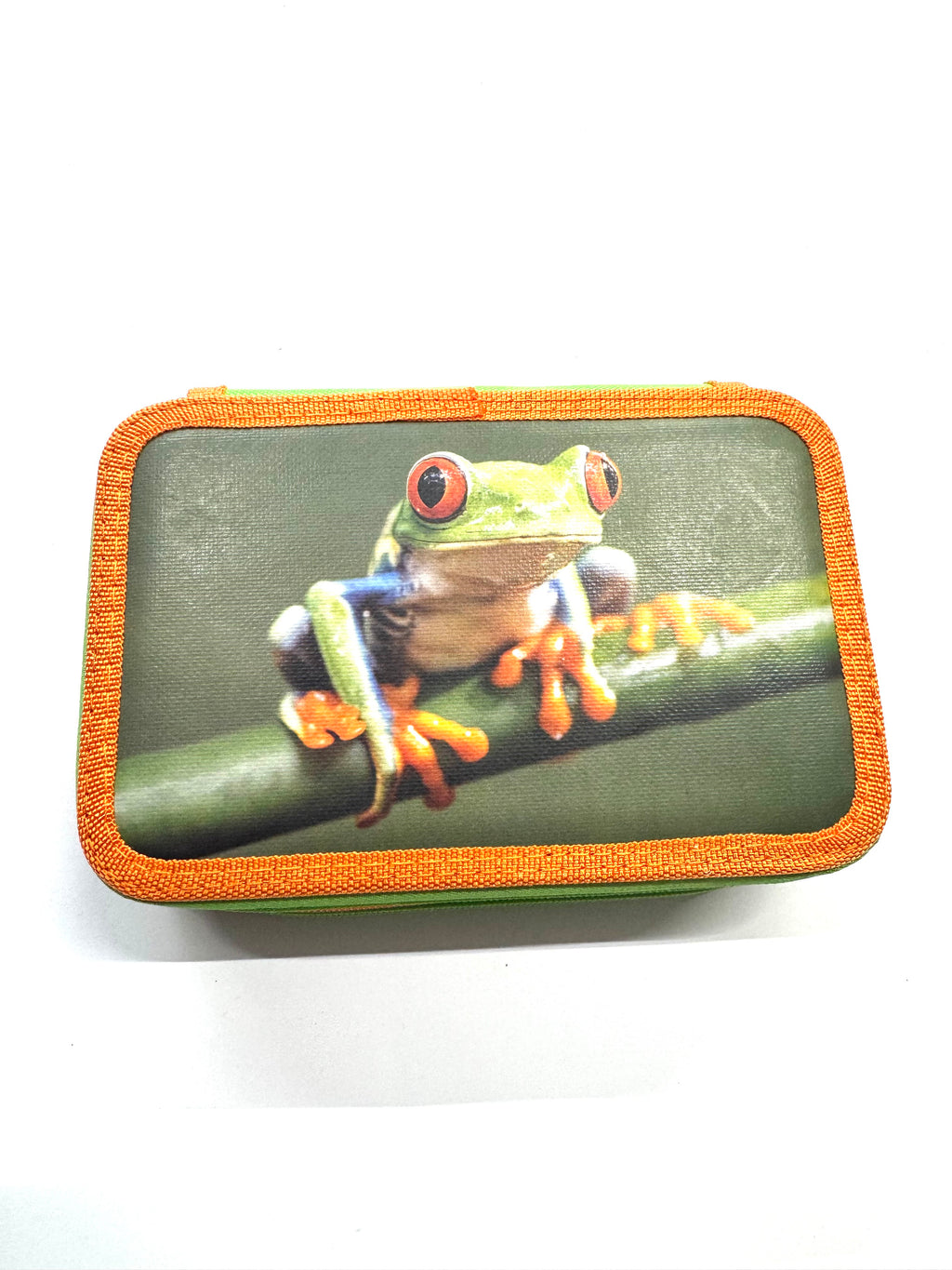 ASTUCCIO 3 ZIP PIENO ANIMAL RANA