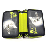 ASTUCCIO 3 ZIP PIENO ANIMAL GATTO