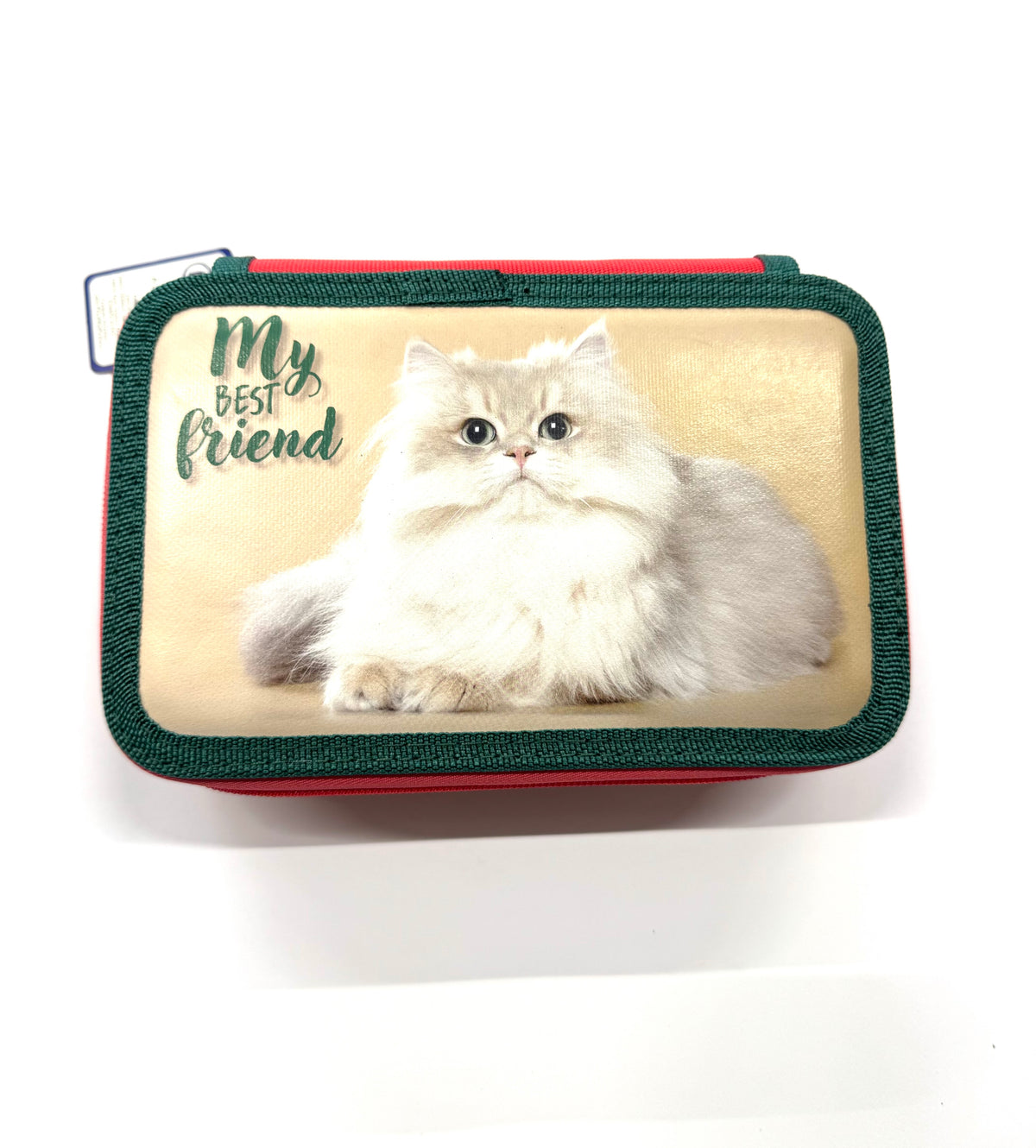 ASTUCCIO 3 ZIP PIENO ANIMAL GATTO 2 Immagine principale del prodotto
