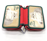 ASTUCCIO 3 ZIP PIENO ANIMAL GATTO 2