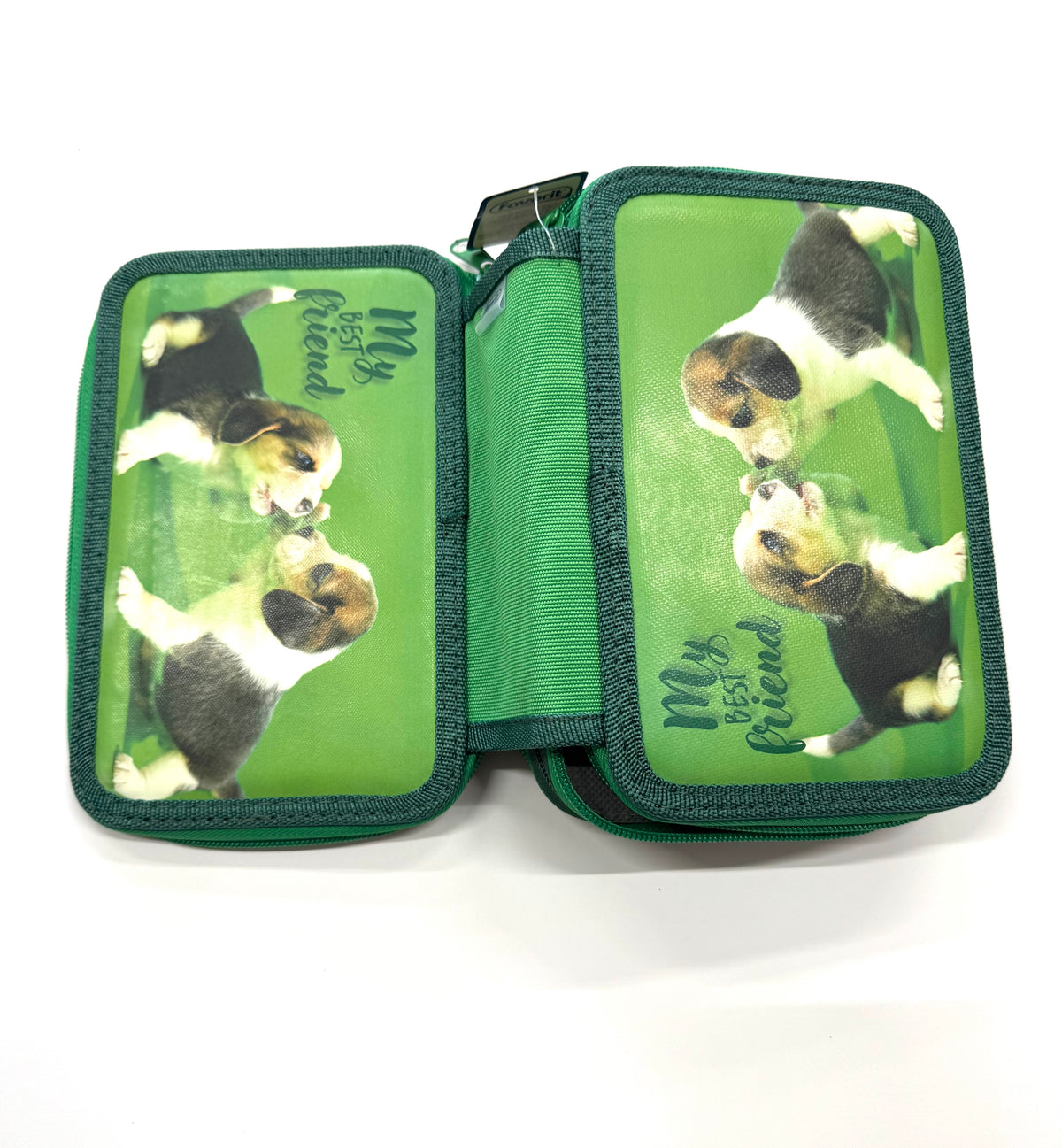 ASTUCCIO 3 ZIP PIENO ANIMAL DUE CAGNOLINI