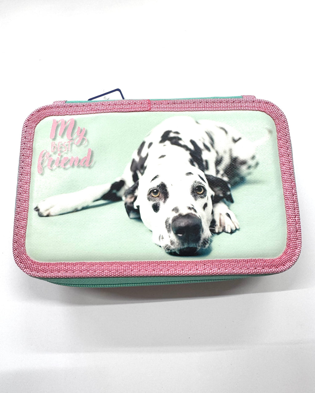 ASTUCCIO 3 ZIP PIENO ANIMAL DALMATA