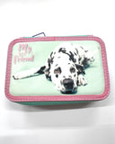 ASTUCCIO 3 ZIP PIENO ANIMAL DALMATA
