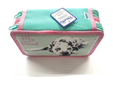 ASTUCCIO 3 ZIP PIENO ANIMAL DALMATA