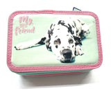 ASTUCCIO 3 ZIP PIENO ANIMAL DALMATA