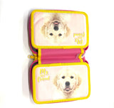 ASTUCCIO 3 ZIP PIENO ANIMAL GOLDENRETRIVER