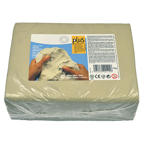 PASTA PER MODELLARE PLUS KG.5 - BIANCO