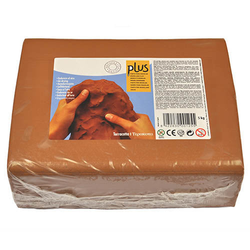 PLUS - PASTA PER MODELLARE KG.5 - TERRACOTTA