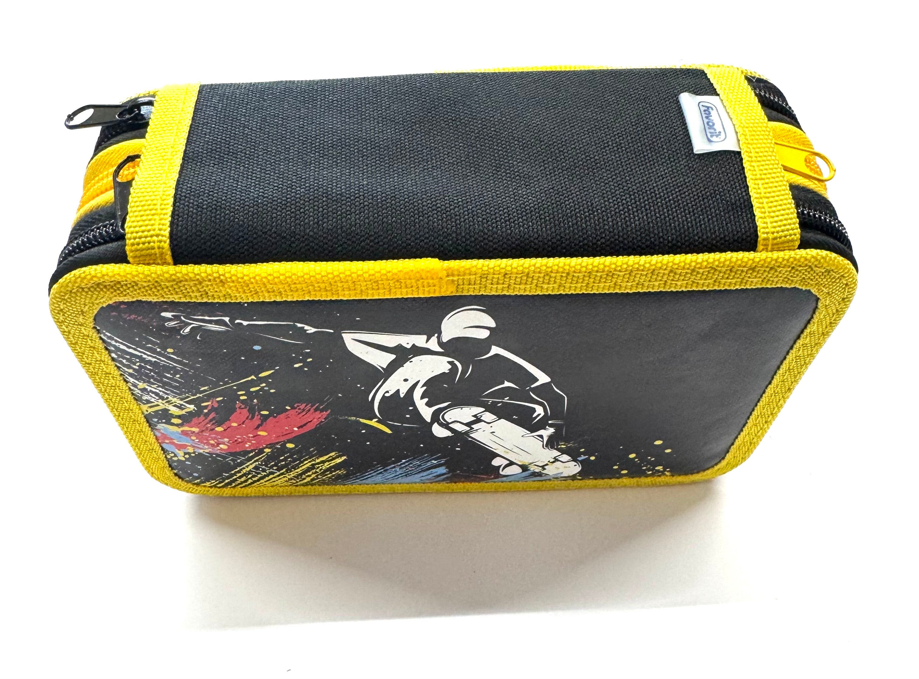 ASTUCCIO 3 ZIP PIENO FANTASY SKATER