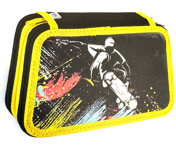 ASTUCCIO 3 ZIP PIENO FANTASY SKATER