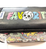 ASTUCCIO 3 ZIP PIENO FANTASY TESCHI COLORATI