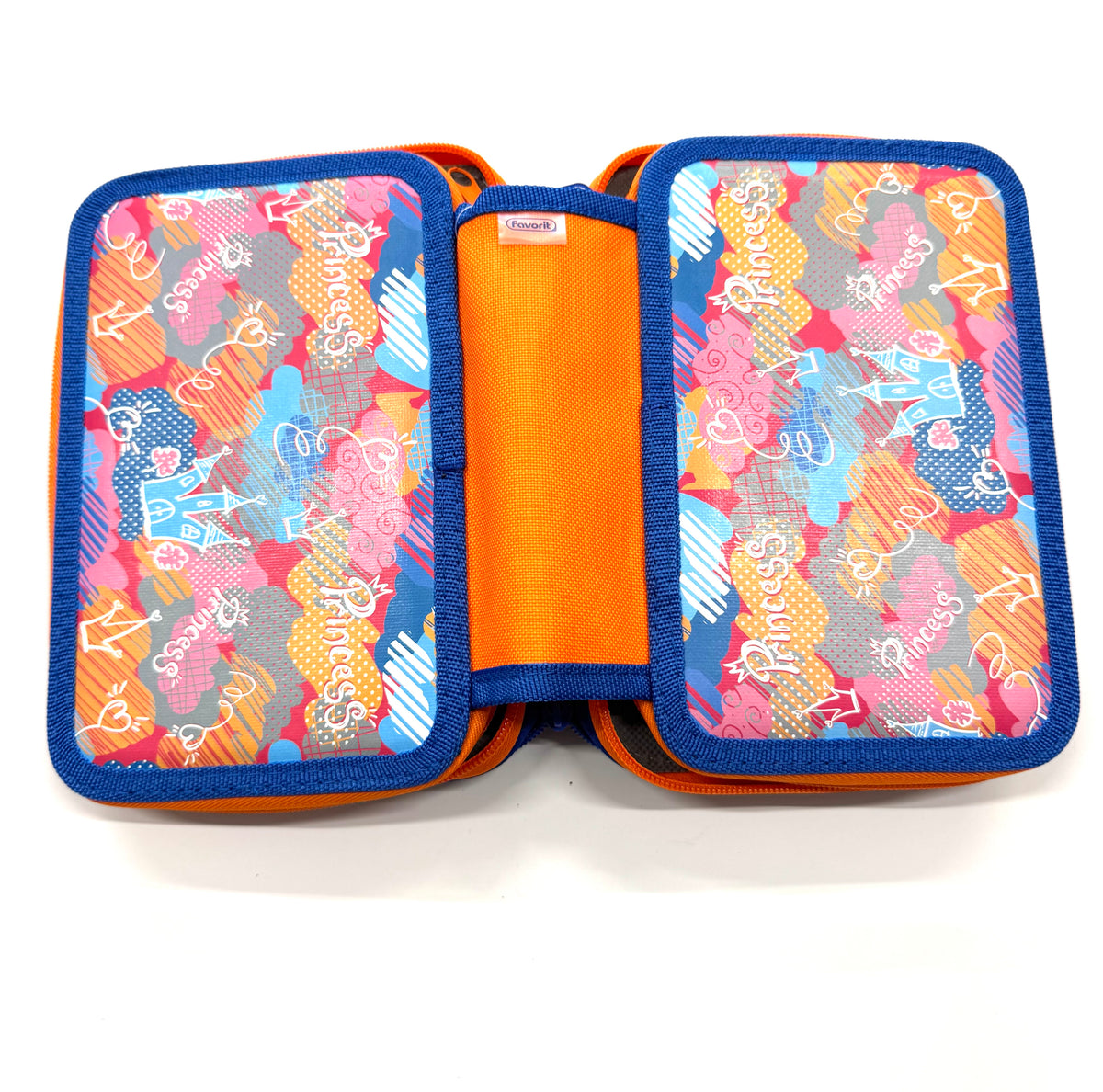 ASTUCCIO 3 ZIP PIENO FANTASY PRINCESS