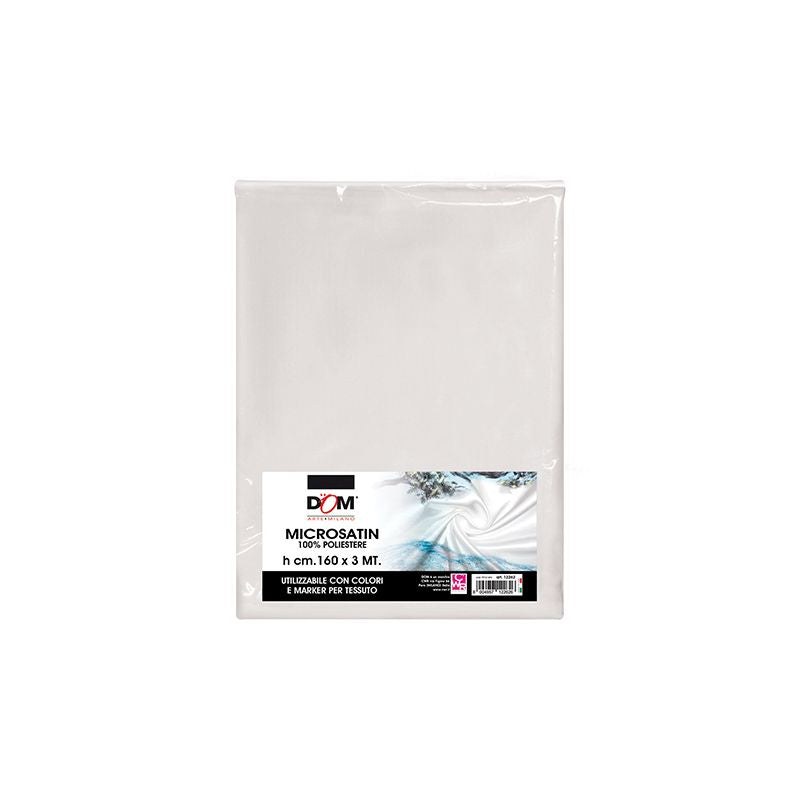 MICROSATIN 100% POLIESTERE CM.160X3 MT Immagine principale del prodotto