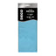 CARTA VELINA 20 GR. BUSTA 5 FG. CM.50X76 AZZURRO