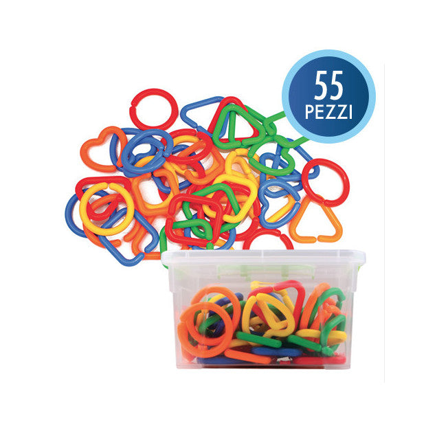 Catena Della Geometria - Bauletto 55 Pezzi Immagine principale del prodotto