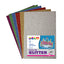 GOMMA CREPP GLITTER - BUSTA 10 FOGLI CM.20X30 - COL. ASS.
