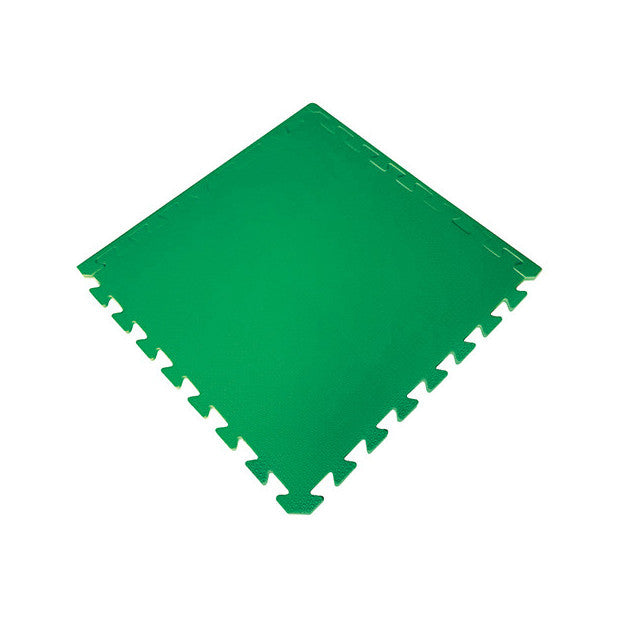 Tappeto A Incastro Eva Cm. 50X50X1,5 - Verde