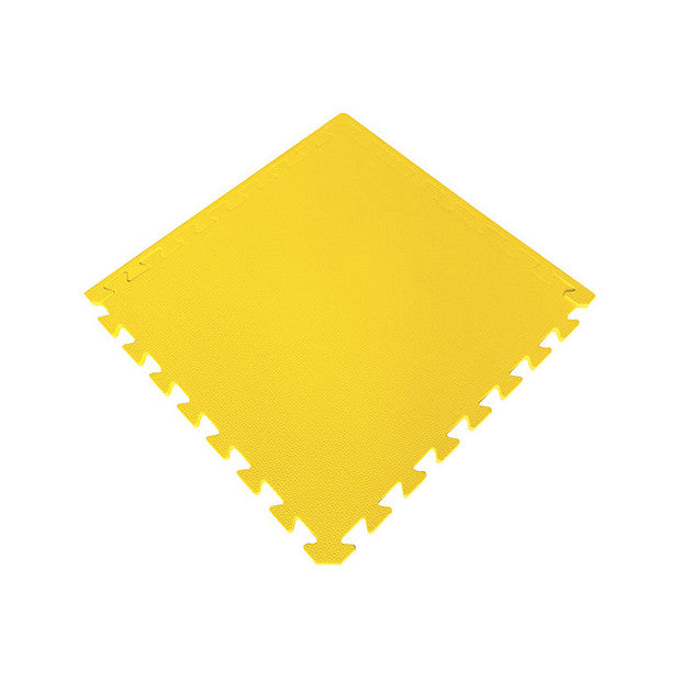 TAPPETO/INCASTRO EVA CM.100X100X1,5 GIALLO