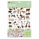 ADESIVI - SET 6 FOGLI MM. 218X318 (300 PZ.) - ANIM
