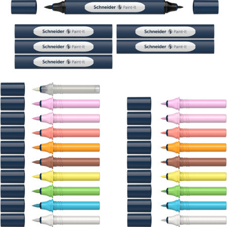 SET PAINT IT 040 27 PEZZI SCHNEIDER Immagine secondaria del prodotto