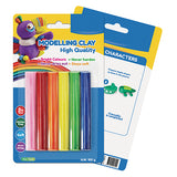 PLASTILINA GR. 100 - BLISTER 6 STICK COL.ASS