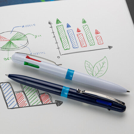 PENNA SCHNEIDER TAKE 4 M BIANCO/AZZURRO