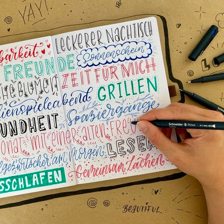 PENNA SCHNEIDER FINELINER PICTUS 0.9 MM NERO
