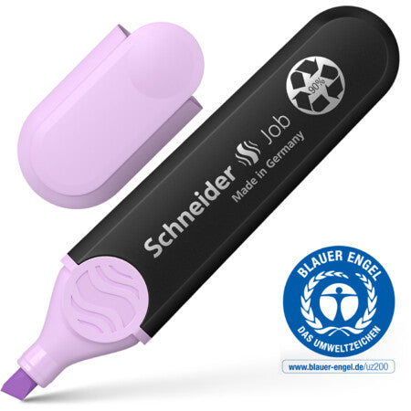EVIDENZIATORE SCHNEIDER JOB PASTEL LILLA