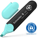 EVIDENZIATORE SCHNEIDER JOB PASTEL TURCHESE